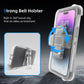 iPhone 15 (6.1) Clear Heavy Duty Case W/ Belt Clip