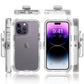 iPhone 15 (6.1) Clear Heavy Duty Case W/ Belt Clip