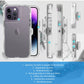 iPhone 15 (6.1) Clear Heavy Duty Case W/ Belt Clip