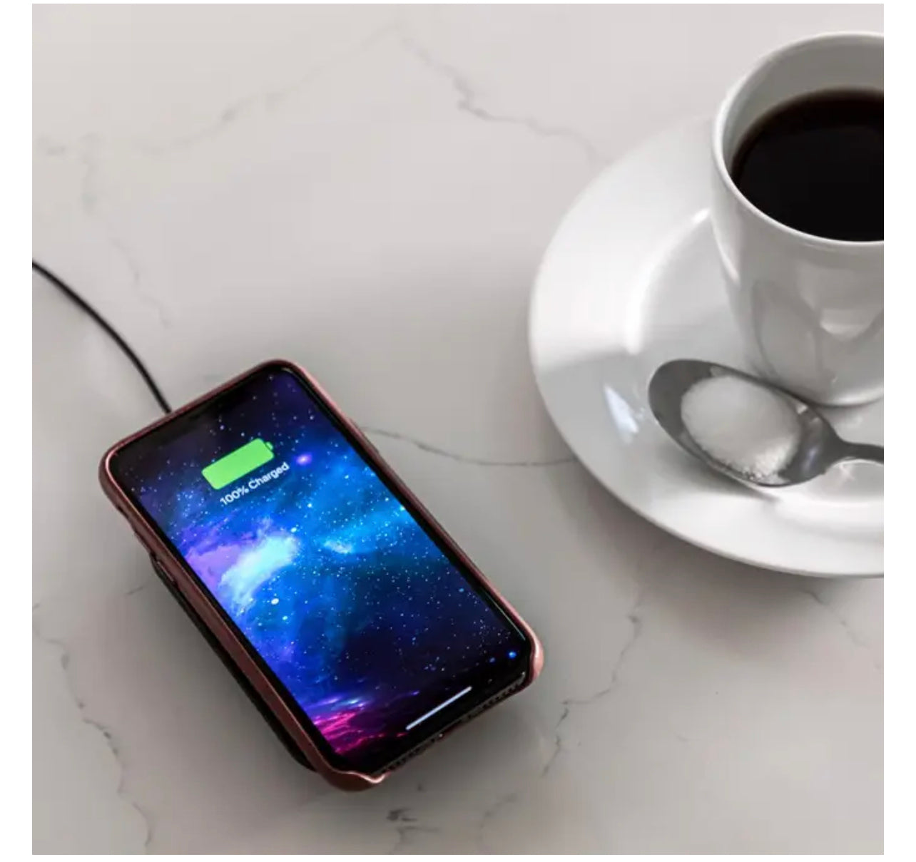 Mophie 15W Wireless Charging Stand for Qi-Enabled Devices - Black