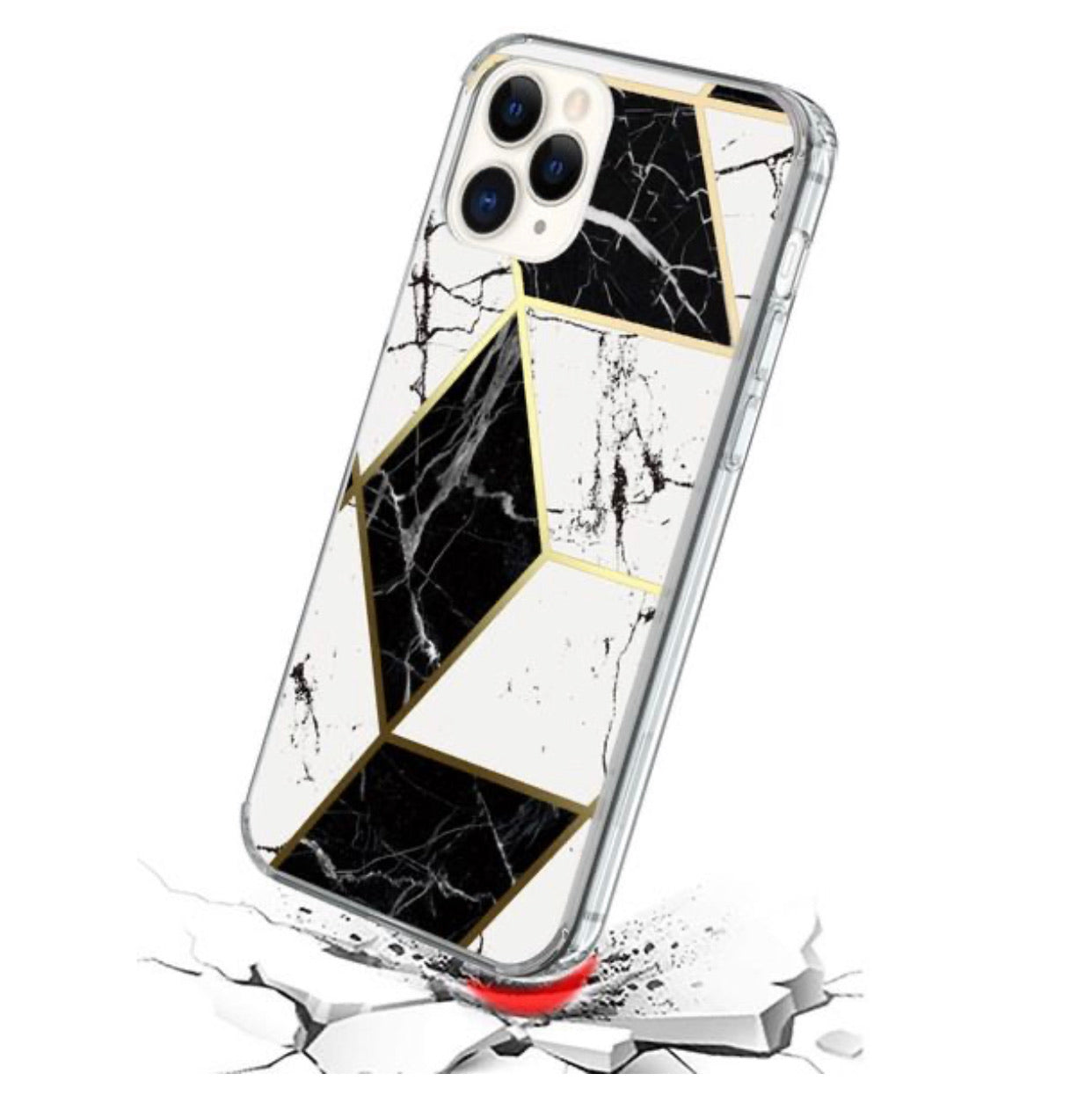 iPhone 12/Pro (6.1) Marble Hybrid Case